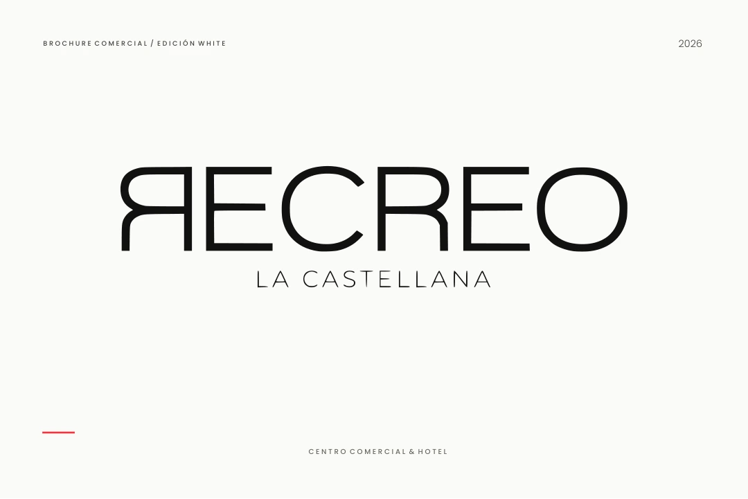 Portada de la edición White del brochure comercial