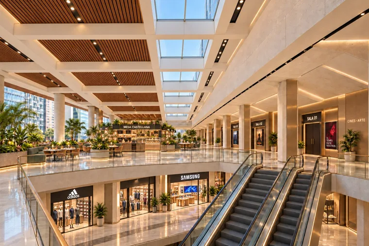 El paseo comercial