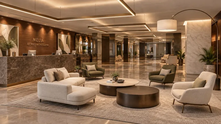 Lobby del hotel