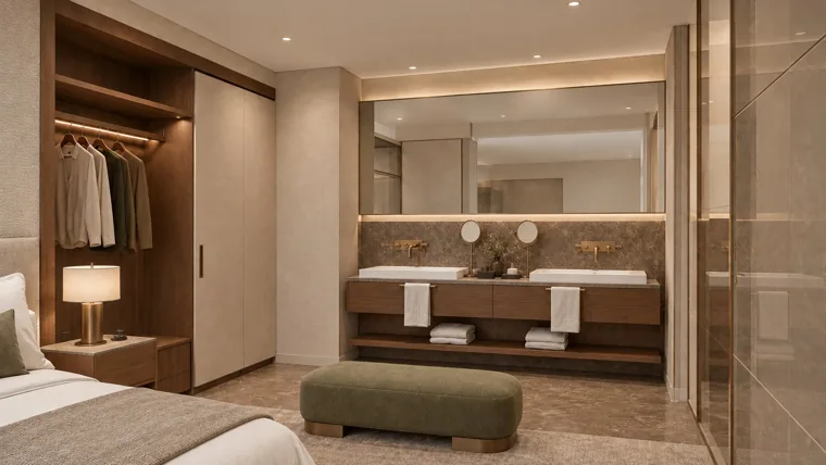 Baño de la junior suite