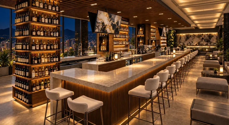 Sky Bar de noche
